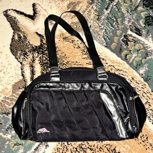 Black Mini Duffle Type Bag